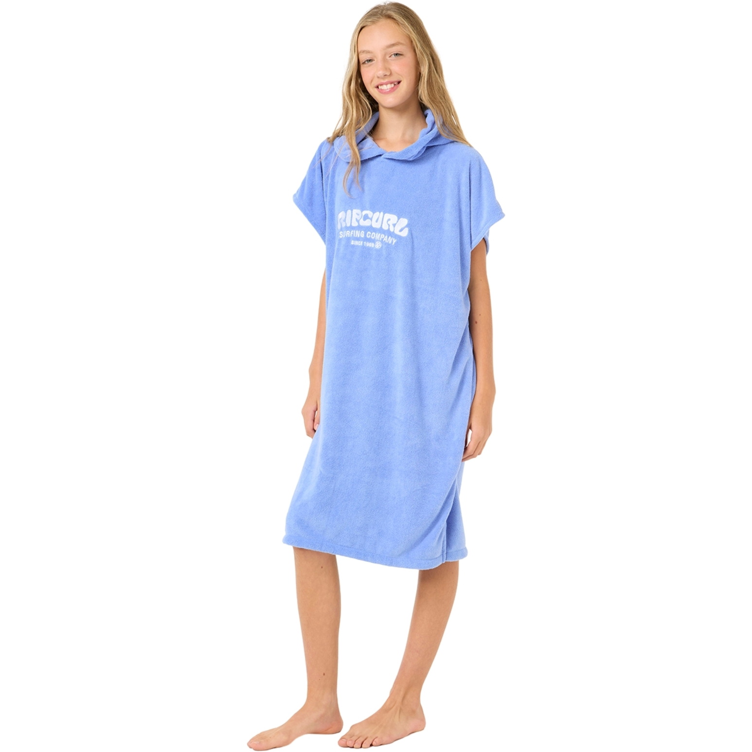 2025 Rip Curl Junior Klassieke Surfhanddoek Met Capuchon 00CGTO - Blue